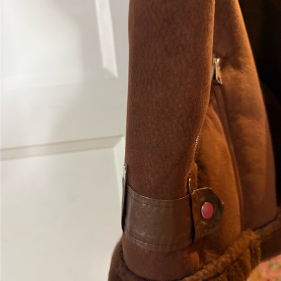 Maurices Chocolate Brown Teddy Jacket NEW - Picture 13 of 13